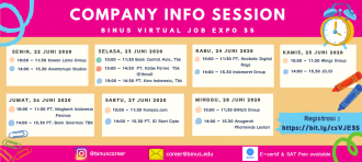 BINUS Virtual Job Expo 35 Company Info Session